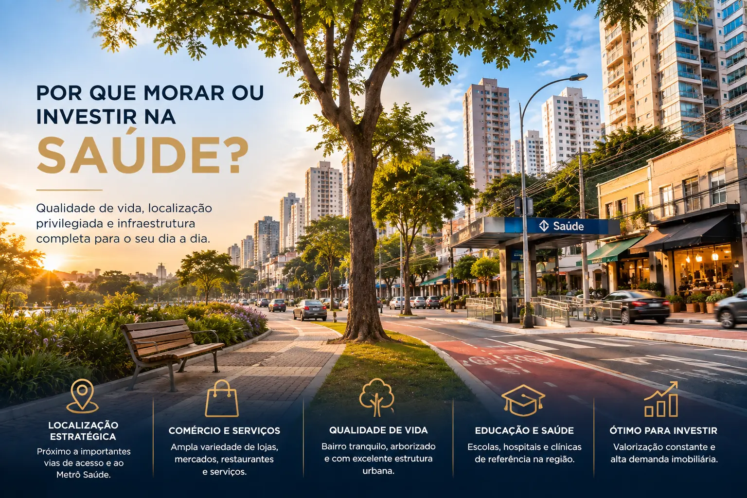 Apartamentos na Saúde em São Paulo