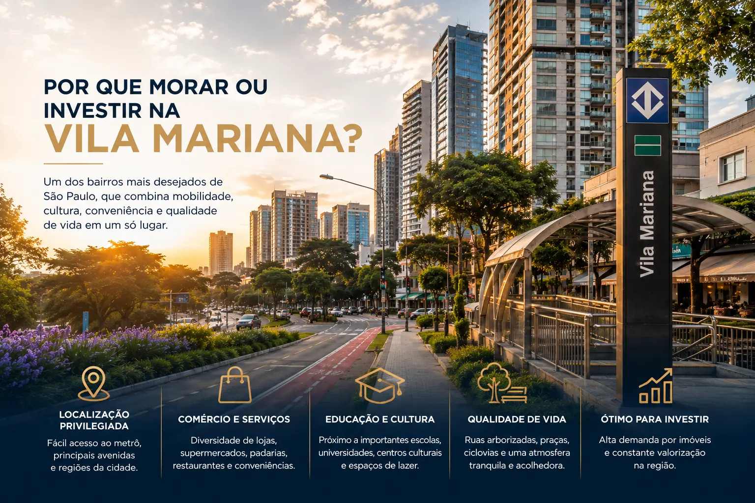 Apartamentos e imóveis na Vila Mariana em São Paulo